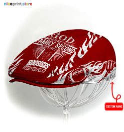 Indiana Hoosiers NCAA2 Jeff Cap, Flat Cap, Driving Cap M47