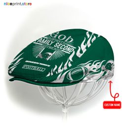 Tulane Green Wave NCAA2 Jeff Cap, Flat Cap, Driving Cap M47