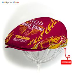 USC Trojans NCAA2 Jeff Cap, Flat Cap, Driving Cap M47