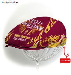 Arizona State Sun Devils NCAA3 Jeff Cap, Flat Cap, Driving Cap M47