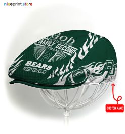 Baylor Bears NCAA3 Jeff Cap, Flat Cap, Driving Cap M47