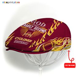 Iowa State Cyclones NCAA3 Jeff Cap, Flat Cap, Driving Cap M47