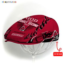 Ball State Cardinals NCAA4 Jeff Cap, Flat Cap, Driving Cap M47