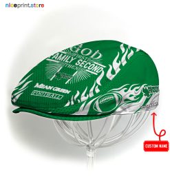 North Texas Mean Green NCAA4 Jeff Cap, Flat Cap, Driving Cap M47