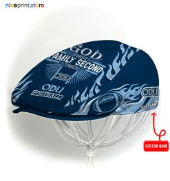 Old Dominion Monarchs NCAA4 Jeff Cap, Flat Cap, Driving Cap M47