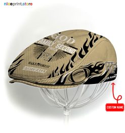Wake Forest Demon Deacons NCAA4 Jeff Cap, Flat Cap, Driving Cap M47