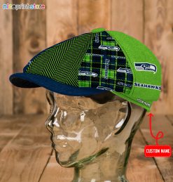 Seattle Seahawks NFL Newsboy Cap M04