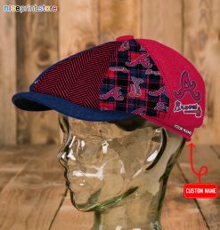 Atlanta Braves MLB Newsboy Cap M04