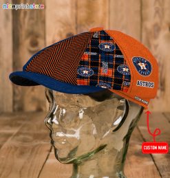 Houston Astros MLB Newsboy Cap M04