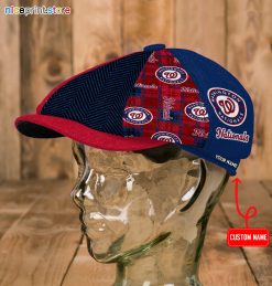 Washington Nationals MLB Newsboy Cap M04