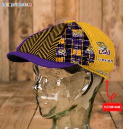 LSU Tigers NCAA Newsboy Cap M04