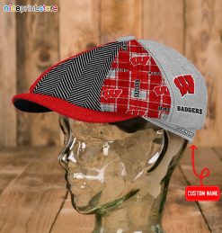 Wisconsin Badgers NCAA Newsboy Cap M04