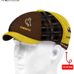 Wyoming Cowboys NCAA4 Newsboy Cap For Men and Women M01