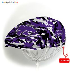 Kansas State Wildcats NCAA Jeff Cap, Flat Cap, Driving Cap M37