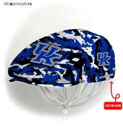 Kentucky Wildcats NCAA Jeff Cap, Flat Cap, Driving Cap M37