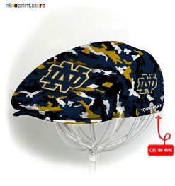 Notre Dame Fighting Irish NCAA Jeff Cap, Flat Cap, Driving Cap M37