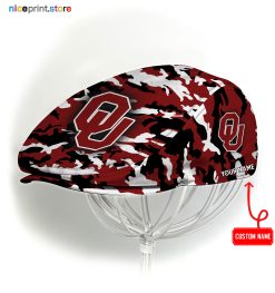 Oklahoma Sooners NCAA Jeff Cap, Flat Cap, Driving Cap M37