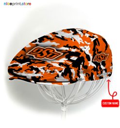 Oklahoma State Cowboys NCAA Jeff Cap, Flat Cap, Driving Cap M37