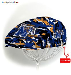 Memphis Tigers NCAA3 Jeff Cap, Flat Cap, Driving Cap M37