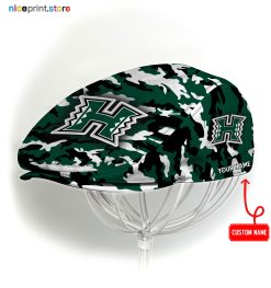 Hawaii Rainbow Warriors NCAA2 Jeff Cap, Flat Cap, Driving Cap M37