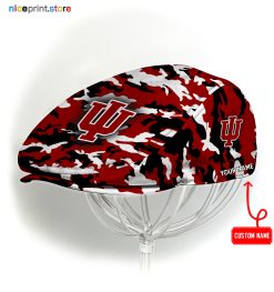 Indiana Hoosiers NCAA2 Jeff Cap, Flat Cap, Driving Cap M37