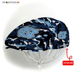 North Carolina Tar Heels NCAA2 Jeff Cap, Flat Cap, Driving Cap M37