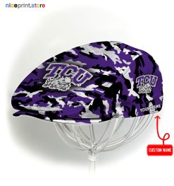 TCU Horned Frogs NCAA2 Jeff Cap, Flat Cap, Driving Cap M37