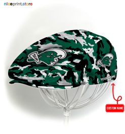 Tulane Green Wave NCAA2 Jeff Cap, Flat Cap, Driving Cap M37