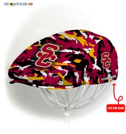 USC Trojans NCAA2 Jeff Cap, Flat Cap, Driving Cap M37
