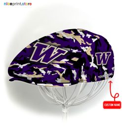 Washington Huskies NCAA2 Jeff Cap, Flat Cap, Driving Cap M37