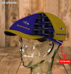Baltimore Ravens NFL Newsboy Cap For Fans M01