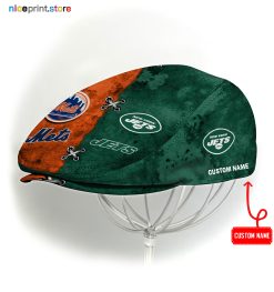 New York Jets x New York Mets Jeff Cap, Driving Cap, Golf Cap M56