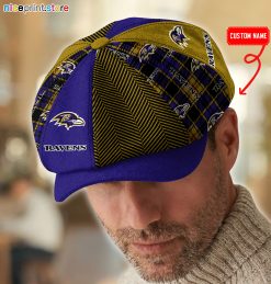 Baltimore Ravens NFL Newsboy Classic Cap M4