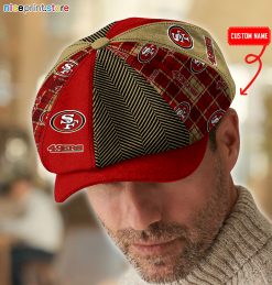 San Francisco 49ers NFL Newsboy Classic Cap M4