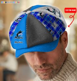 Miami Marlins MLB Newsboy Classic Cap M4