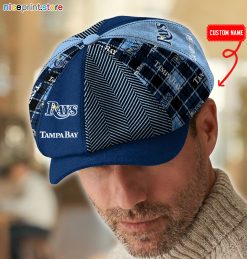 Tampa Bay Rays MLB Newsboy Classic Cap M4