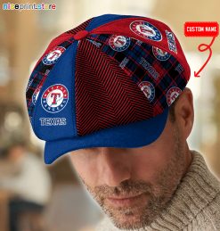 Texas Rangers MLB Newsboy Classic Cap M4