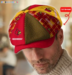 Louisville Cardinals NCAA Newsboy Classic Cap M4