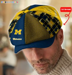 Michigan Wolverines NCAA Newsboy Classic Cap M4