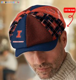 Illinois Fighting Illini NCAA3 Newsboy Classic Cap M4