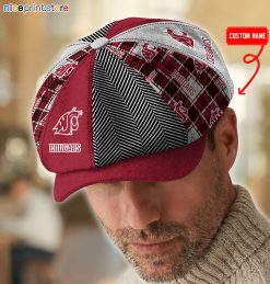 Washington State Cougars NCAA3 Newsboy Classic Cap M4