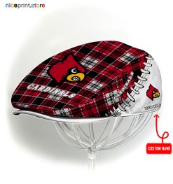Louisville Cardinals NCAA Jeff Cap, Flat Cap, Driving Cap M50