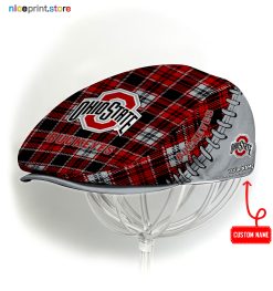 Ohio State Buckeyes NCAA Jeff Cap, Flat Cap, Driving Cap M50