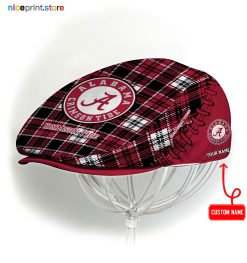 Alabama Crimson Tide NCAA Jeff Cap, Flat Cap, Driving Cap M50