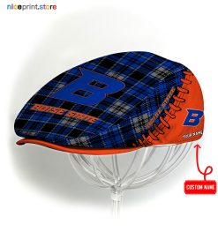 Boise State Broncos NCAA2 Jeff Cap, Flat Cap, Driving Cap M50