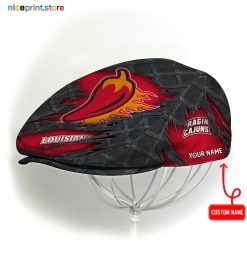 Louisiana Ragin Cajuns NCAA4 Flat Cap, NCAA Jeff Cap, NCAA Driving Cap Q17