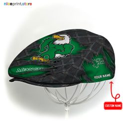 North Texas Mean Green NCAA4 Flat Cap, NCAA Jeff Cap, NCAA Driving Cap Q17