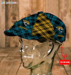 Jacksonville Jaguars NFL Classic Newsboy Cap M05
