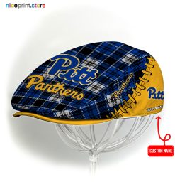 Pittsburgh Panthers NCAA2 Jeff Cap, Flat Cap, Driving Cap M50