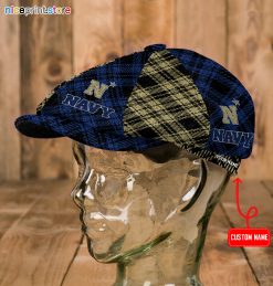 Navy Midshipmen NCAA2 Classic Newsboy Cap M05